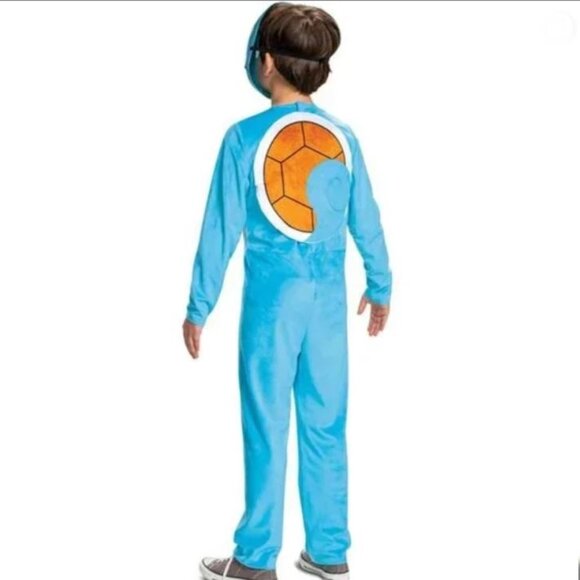 Pokemon Kids Squirtle Costume Size 7-8 Pre Owned Excellent Condition - Picture 2 of 4